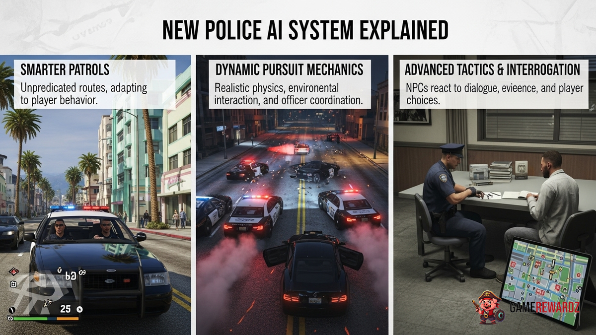 GTA 6 New Police AI System Explained